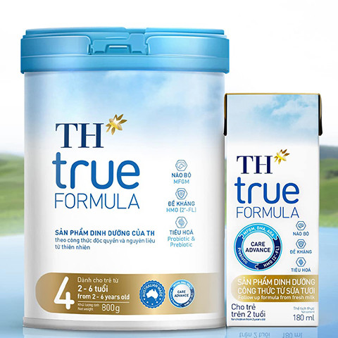 Sản phẩm dinh dưỡng công thức TH true FORMULA 