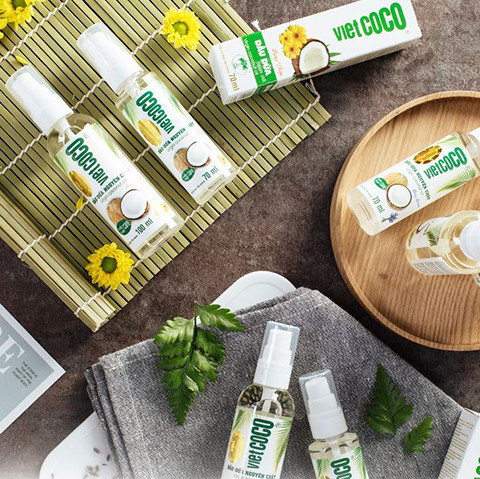 Mỹ phẩm chế biến từ dừa Vietcoco