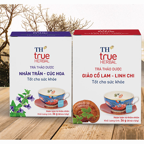 Bộ sản phẩm trà thảo dược TH true HERBAL