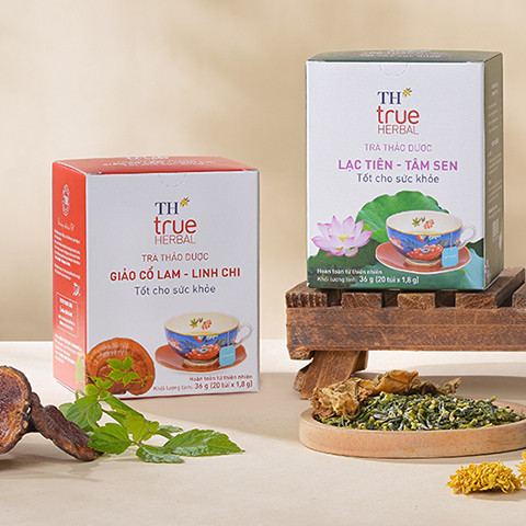 Bộ sản phẩm trà thảo dược TH true HERBAL