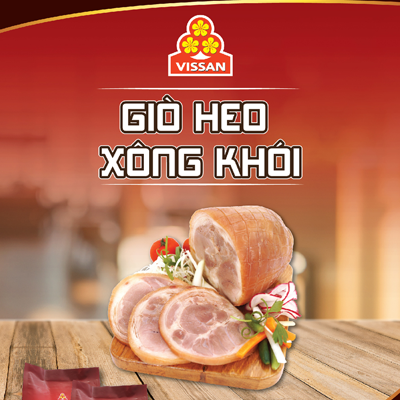 Lạp xưởng và giò các loại Vissan 