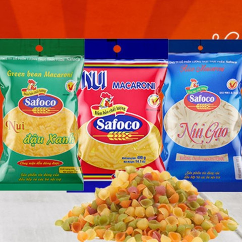 Mì, nui, bún tươi, bánh tráng Safoco
