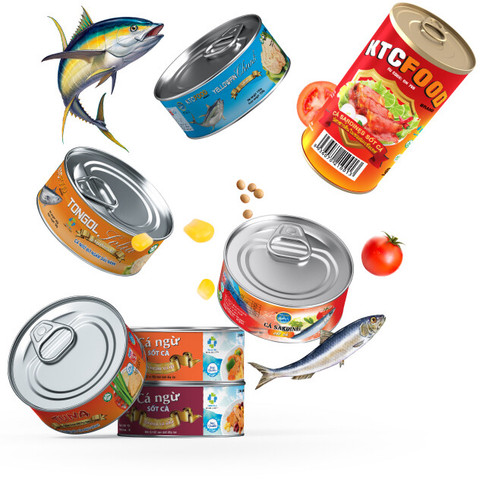 Cá ngừ đóng hộp KTCFOOD