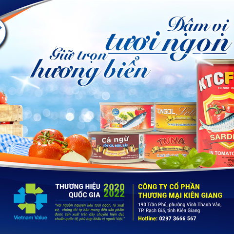 Cá ngừ đóng hộp KTCFOOD