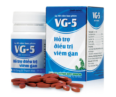 VG5 - Giải pháp hỗ trợ điều trị bệnh gan từ thiên nhiên