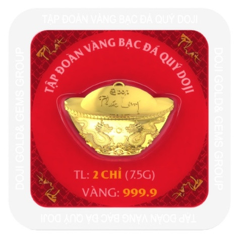 Vàng ép vỉ 999,9 Âu vàng Phúc Long