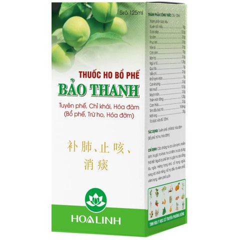 Thuốc ho Bảo Thanh