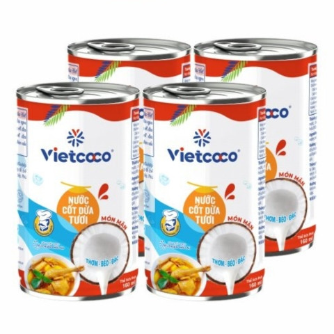 Sữa dừa và nước cốt dừa VIETCOCO