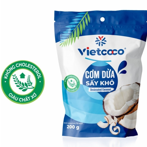Snack dừa và cơm dừa sấy khô VIETCOCO