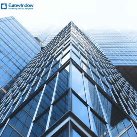 Cửa nhôm, vách nhôm kính lớn Eurowindow