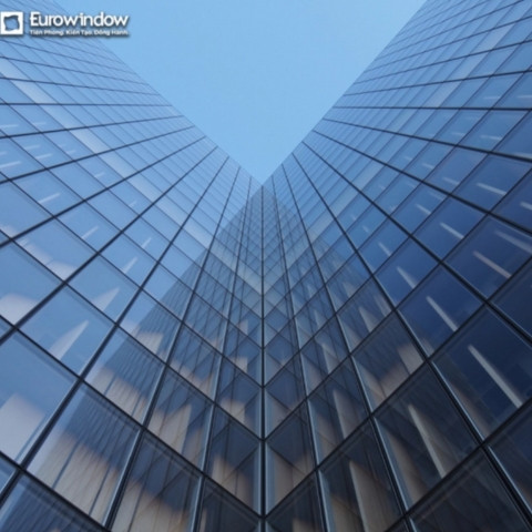 Cửa nhôm, vách nhôm kính lớn Eurowindow