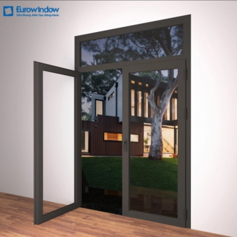 Cửa nhôm, vách nhôm kính lớn Eurowindow