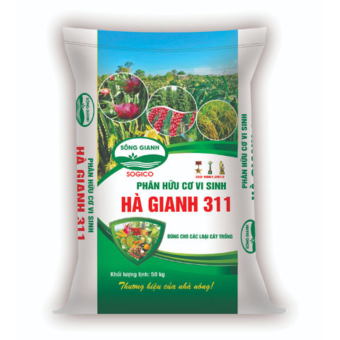 Phân bón hữu cơ vi sinh Sông Gianh