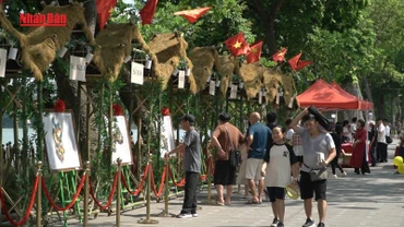 [Video] Triển lãm tranh da "Về chung một nhà" - thông điệp đoàn kết 