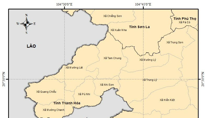 Vị trí xảy ra trận động đất. (Ảnh: Trung tâm Báo tin động đất và Cảnh báo sóng thần)