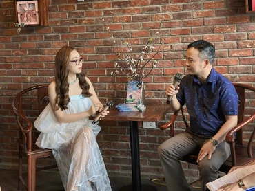 Nhà văn trẻ Thu Hằng và Tiến sĩ Đỗ Anh Vũ