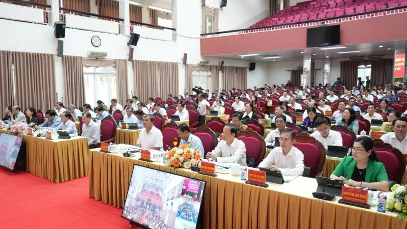 Tỉnh ủy Vĩnh Long tổ chức Hội nghị tổng kết tình hình thực hiện Nghị quyết năm 2025 và xây dựng Nghị quyết năm 2026.