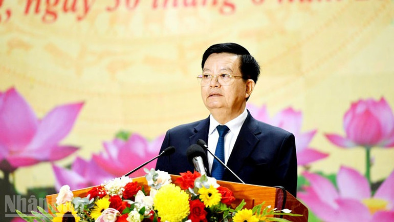 Phó Thủ tướng Chính phủ Mai Văn Chính phát biểu chỉ đạo ndo_bl_4-3499.jpg