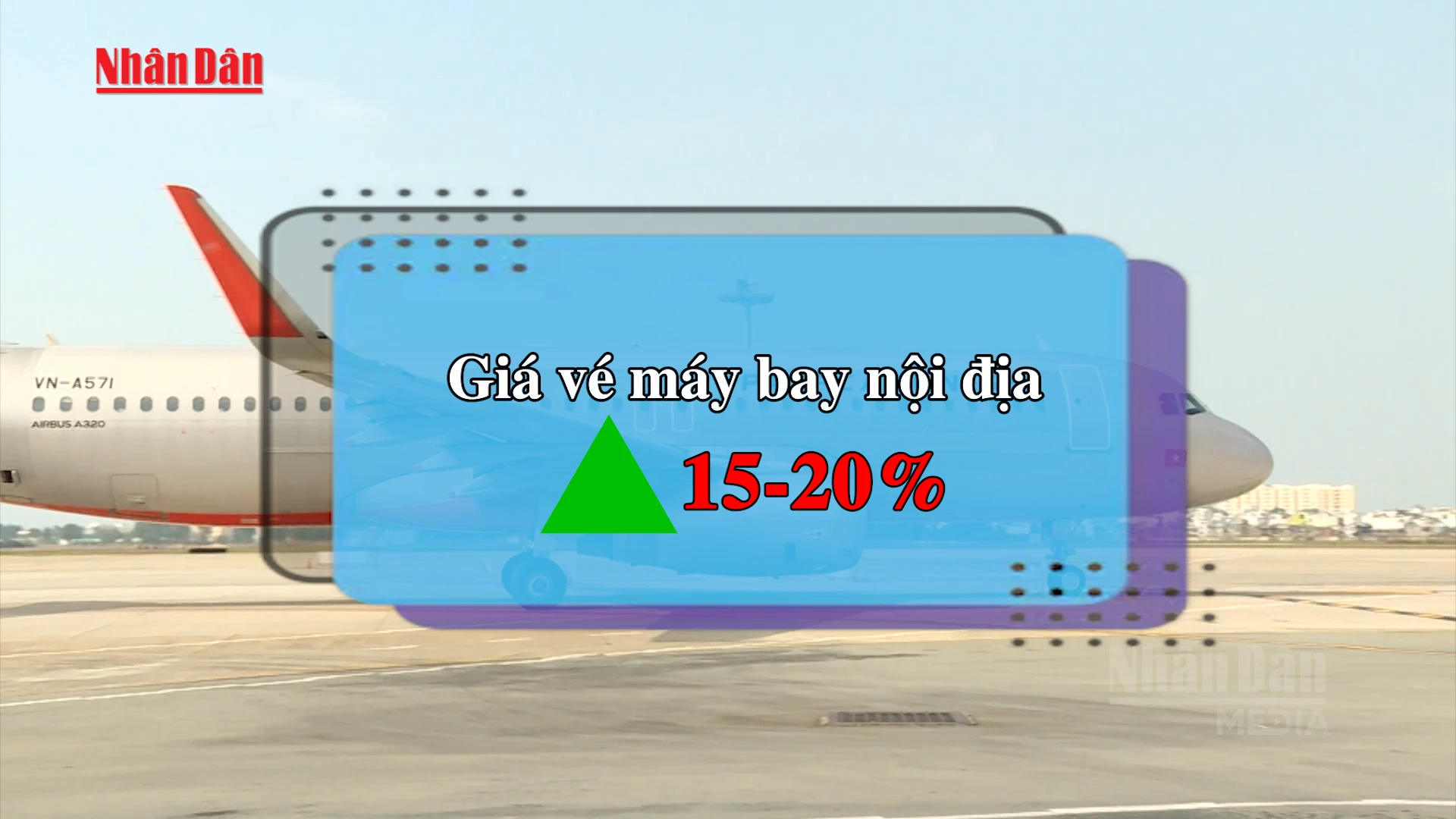 Giá vé máy bay nội địa tăng do áp lực chi phí nhiên liệu