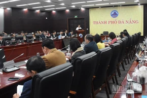 Quang cảnh Hội nghị tập huấn tổ chức, hoạt động của các Ban bầu cử đại biểu Quốc hội khóa XVI và các Ban bầu cử đại biểu Hội đồng nhân dân thành phố Đà Nẵng khóa XI, nhiệm kỳ 2026-2031. (Ảnh: ANH ĐÀO)