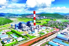 Một góc Trung tâm nhiệt điện Nghi Sơn ở phía nam tỉnh Thanh Hóa.