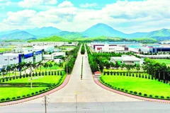 Khu công nghiệp Bá Thiện 2 được xây dựng theo định hướng xanh, thân thiện với môi trường.