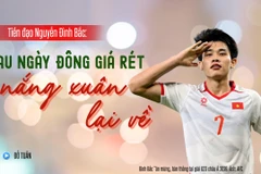 Tiền đạo Nguyễn Đình Bắc: Sau ngày đông giá rét, nắng xuân lại về