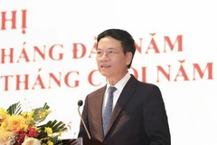 Bộ trưởng Khoa học và Công nghệ Nguyễn Mạnh Hùng phát biểu tại Hội nghị.