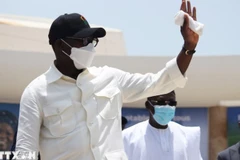 Ông Patrice Talon phát biểu tại Cotonou, Benin. (Ảnh: THX/TTXVN)