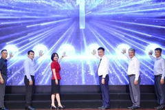 Ban Tổ chức ấn nút phát động cuộc thi.