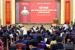 Quang cảnh hội nghị.