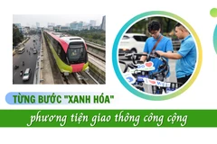 Từng bước "xanh hóa" phương tiện giao thông công cộng