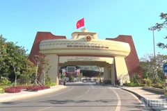 Cửa khẩu quốc tế Lao Bảo, nơi xây dựng Khu kinh tế thương mại xuyên biên giới Lao Bảo-Densavan.