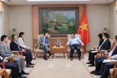 Quang cảnh buổi tiếp. (Ảnh: An Đăng/TTXVN)
