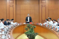 Tổng Bí thư Tô Lâm chủ trì Cuộc họp Thường trực Ban Chỉ đạo Trung ương về phòng, chống tham nhũng, lãng phí, tiêu cực, ngày 25/03/2025. (Ảnh: ĐĂNG KHOA)