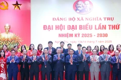 Tổng Bí thư Tô Lâm dự Đại hội đại biểu Đảng bộ xã Nghĩa Trụ lần thứ nhất, nhiệm kỳ 2025-2030. 