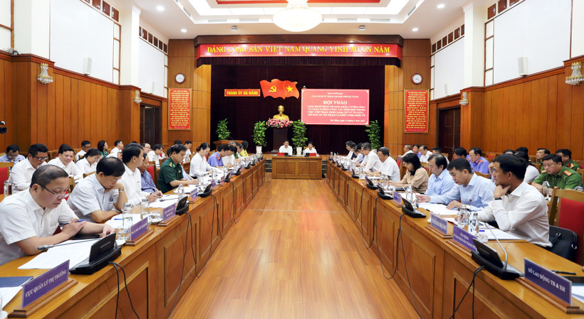 Hội thảo về của cách tư pháp của Thành ủy Đà Nẵng. 
