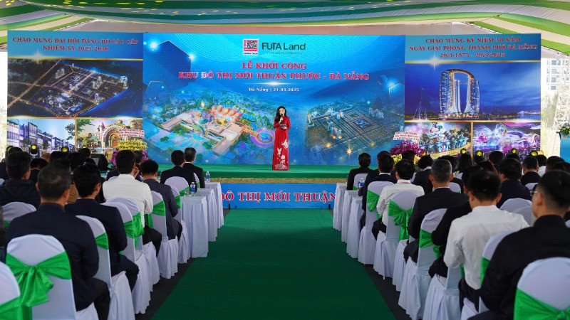 Lễ khởi công khu đô thị mới Thuận Phước-Đà Nẵng.