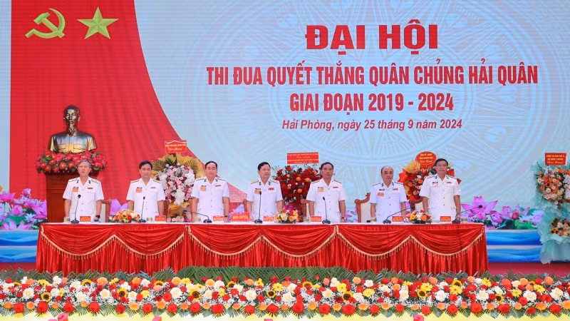 Khai mạc Đại hội thi đua quyết thắng toàn Quân chủng Hải quân