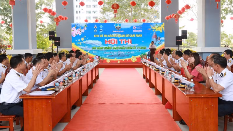 Khai mạc Hội thi gói bánh chưng xanh.