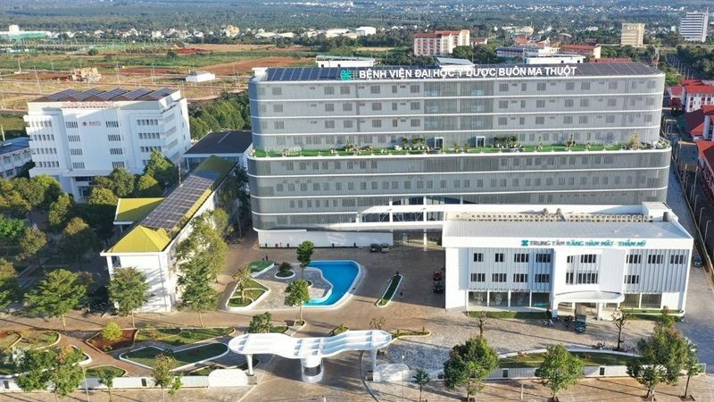 Bệnh viện Đại học Y Dược Buôn Ma Thuột, tỉnh Đắk Lắk.