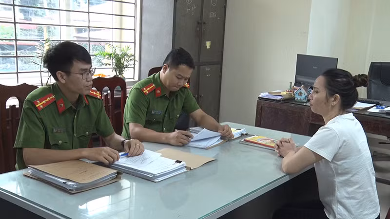 Cơ quan Cảnh sát điều tra, Công an huyện Lý Nhân, tỉnh Hà Nam đã ra Quyết định khởi tố vụ án hình sự, Quyết định khởi tố bị can đối với Đoàn Thị Sáng.