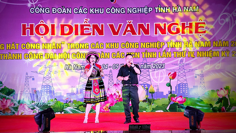 Tiết mục dự thi của các đơn vị tại Hội diễn.