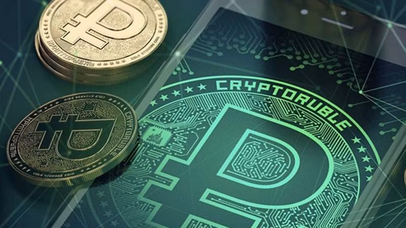 Đồng ruble kỹ thuật số của Nga. (Ảnh: Coingape)