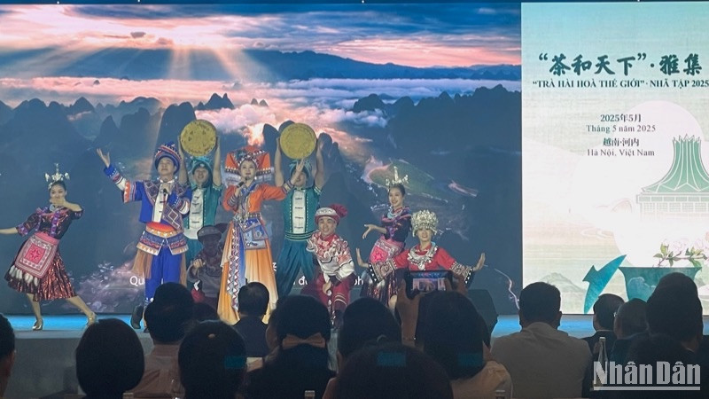 Chương trình giao lưu văn hóa và giới thiệu du lịch với chủ đề “Trà hài hòa thế giới-Nhã tập năm 2025”. 