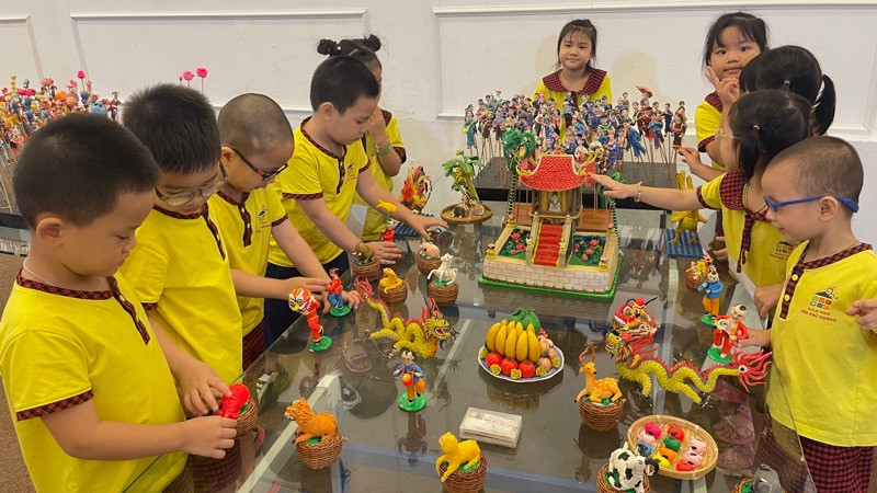 Ngày hội Thế giới tuổi thơ 2025 diễn ra tại thành phố Hoa Lư, tỉnh Ninh Bình. (Ảnh: BTC cung cấp)