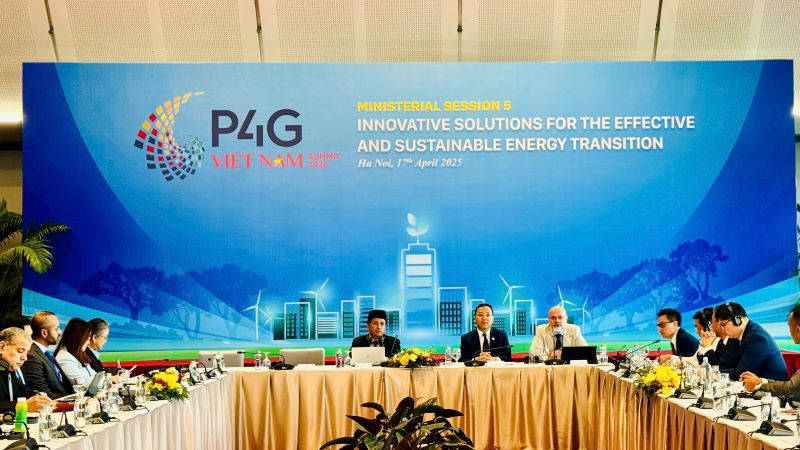 Phiên thảo luận thứ 5 trong khuôn khổ P4G 2025 tại Hà Nội, Việt Nam. (Ảnh: HNV)