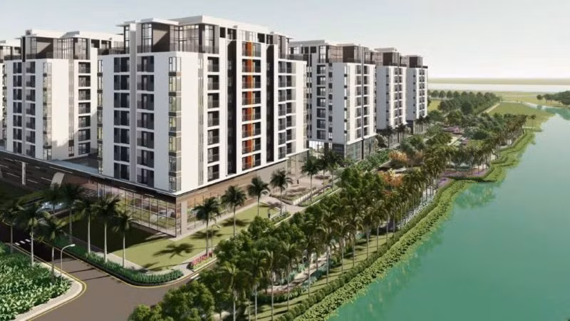 Dự án nhà ở xã hội ở quận 2, TP Hồ Chí Minh.