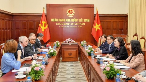 Toàn cảnh buổi làm việc.