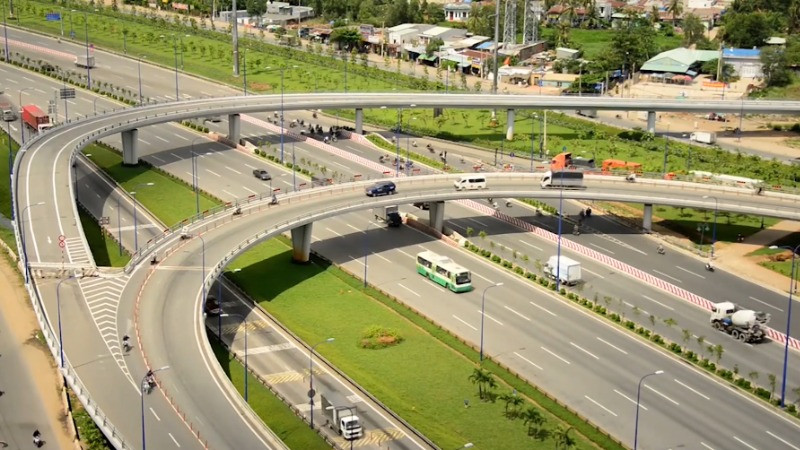 Tuyến đường cao tốc đã được đưa vào vận hành.